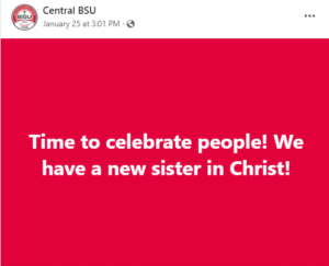 Central BSU New Believer January 2024